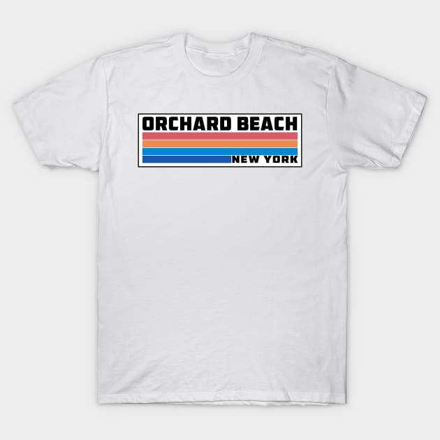 Orchard Beach New York Bronx T-Shirt by TravelTime